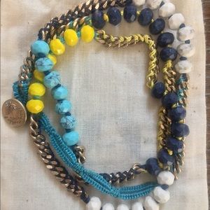 Beaded wrap bracelet